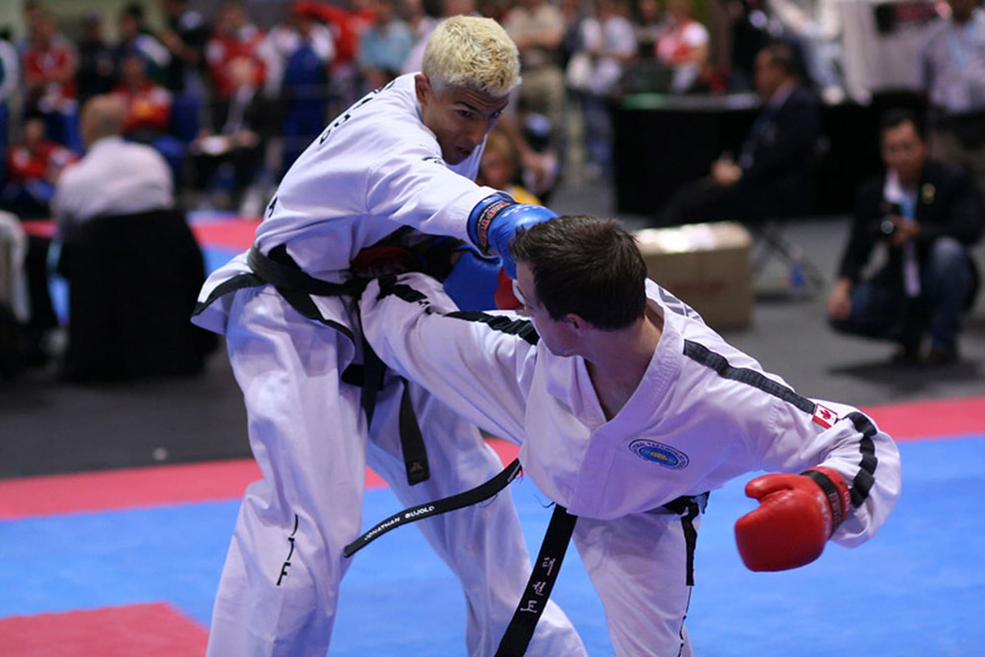 ITF Taekwon-Do sparring