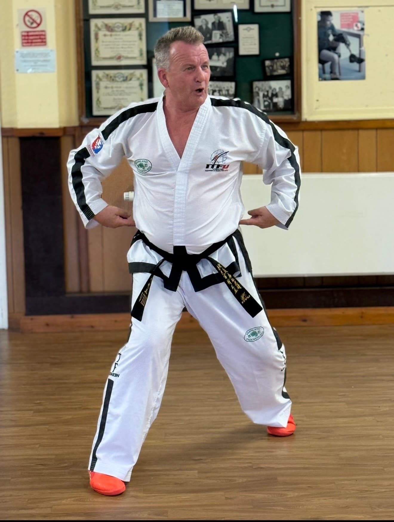 Master Chris Beanland β VIII Dan Club Examiner